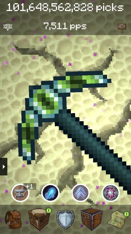 PickCrafter screenshot: abilities