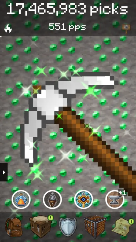 PickCrafter screenshot: an event